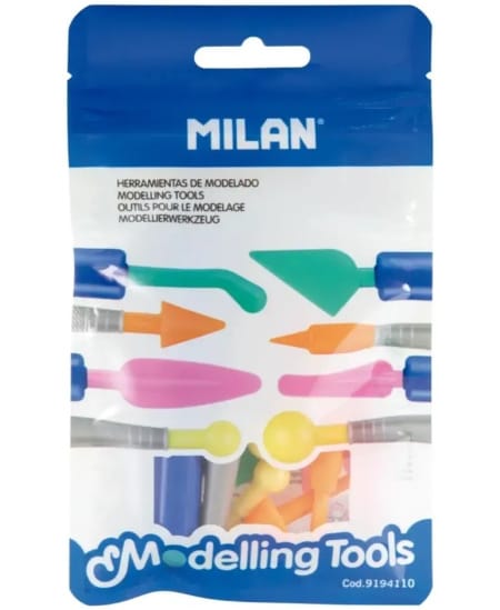 Villem MILAN modelleerimistööriistade komplekt 8tk MILAN