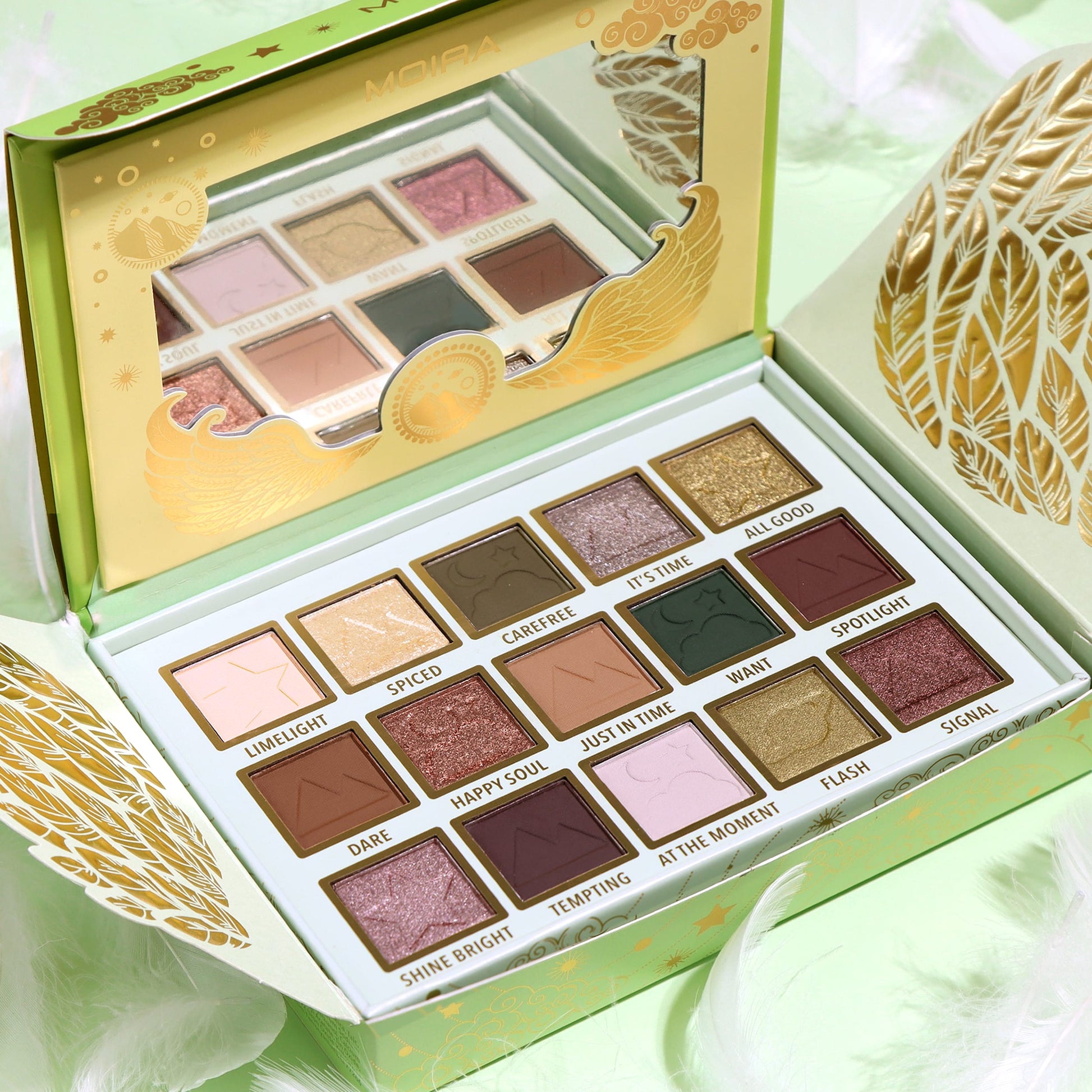 Villem MOIRA Celestial Time To Shine Palette lauvärvipalett 15 tooni MOIRA