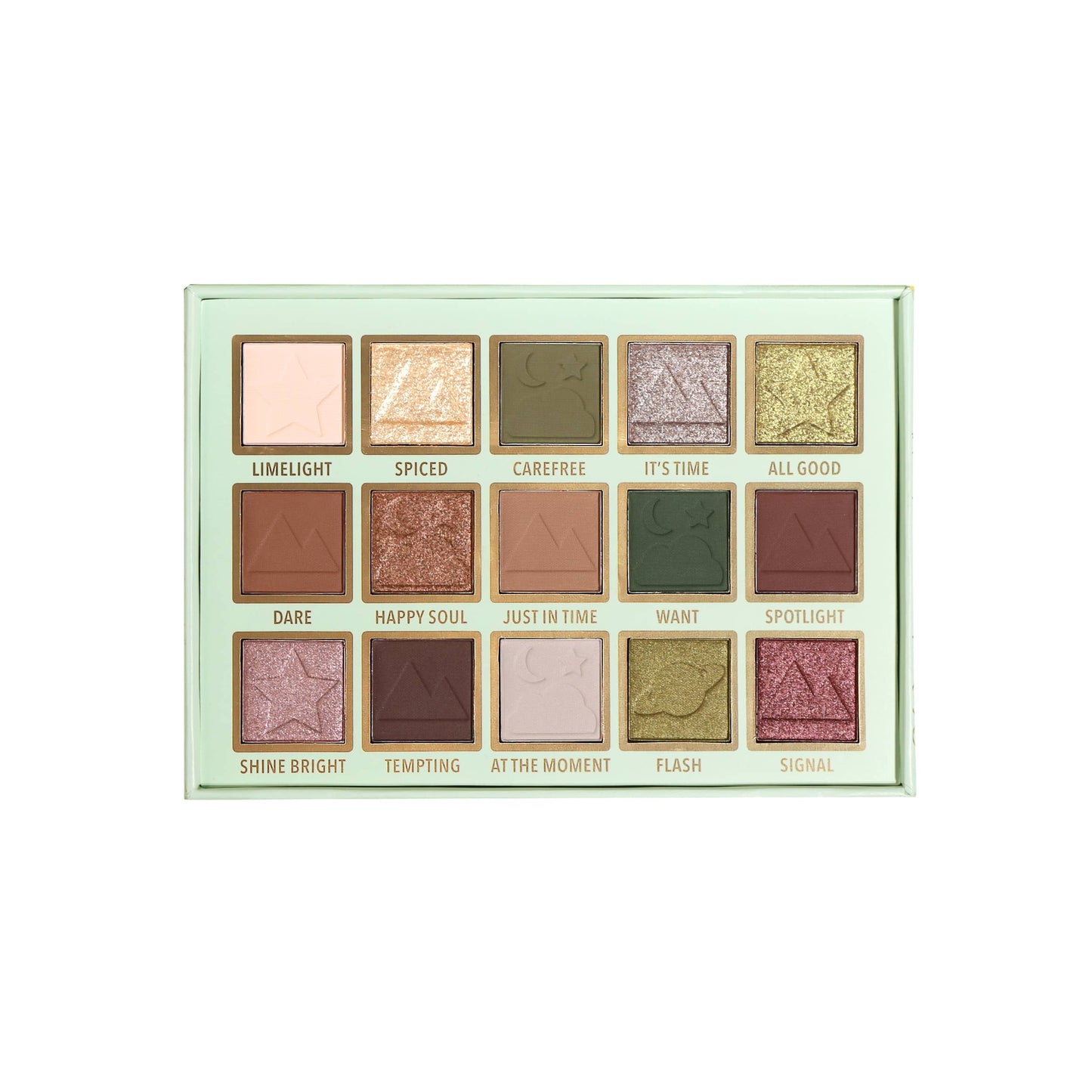 Villem MOIRA Celestial Time To Shine Palette lauvärvipalett 15 tooni MOIRA