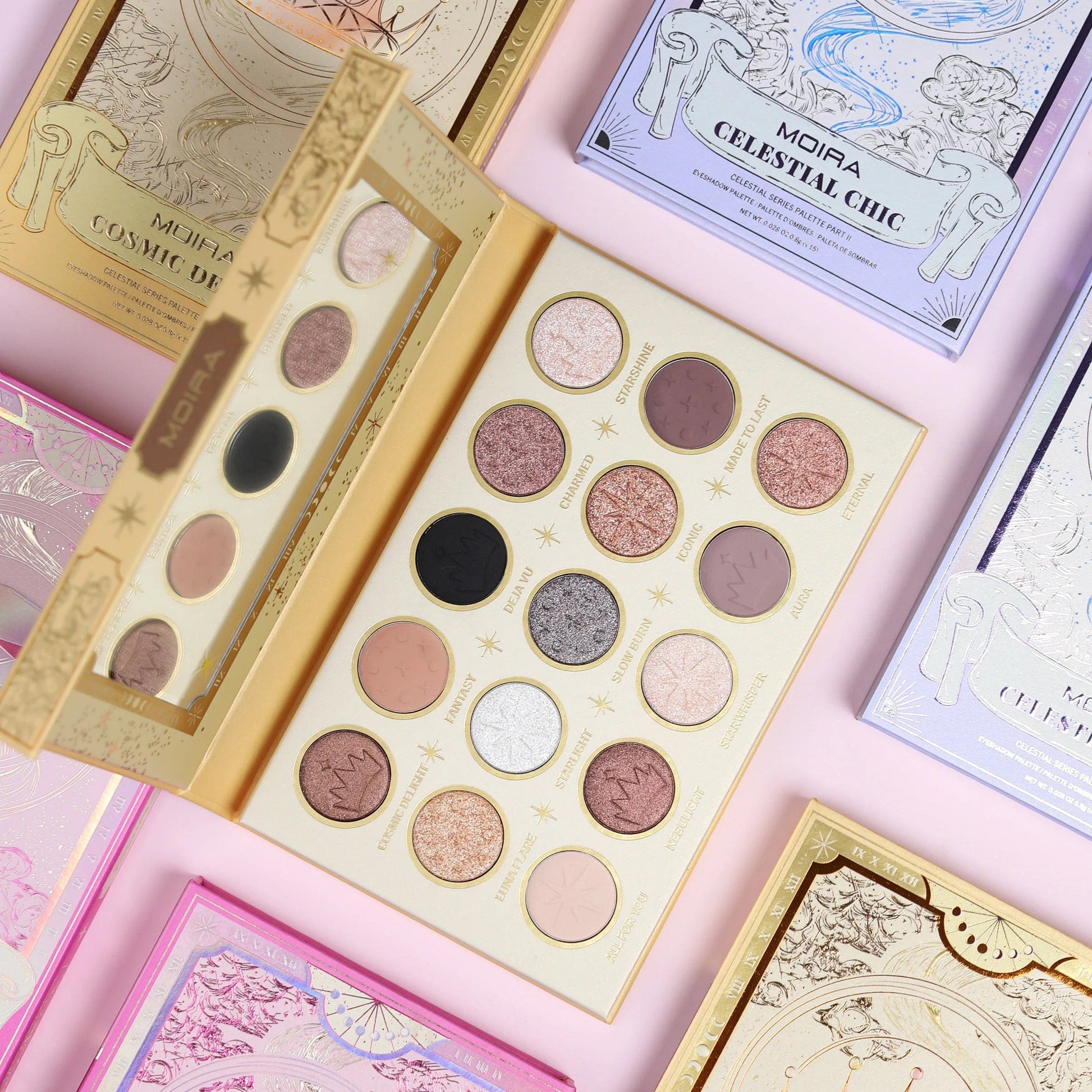 Villem MOIRA Cosmic Desire lauvärvipalett MOIRA