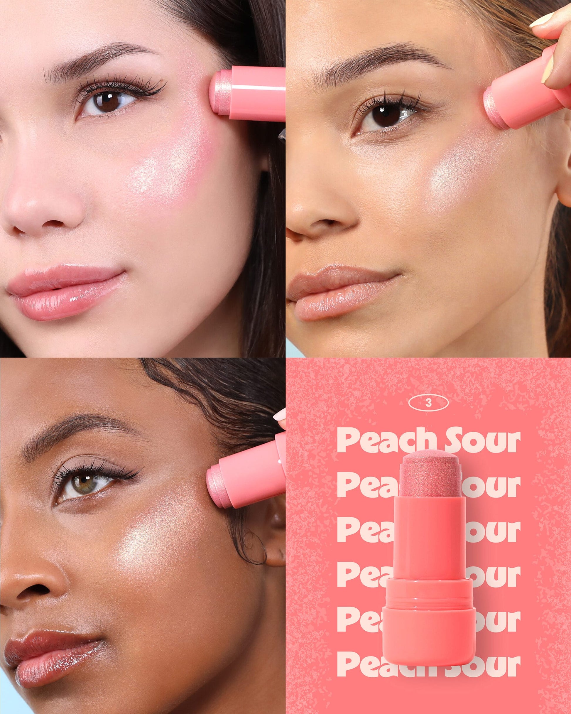 Villem MOIRA Icy Glow Jelly Stick 003 Peach Sour MOIRA