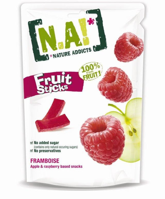 Villem N.A! Fruit Sticks vaarikasnäkid 35g Nature Addicts