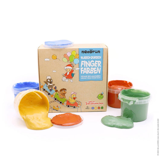 Villem Neogrün orgaaniliste näpuvärvide komplekt PLATCH 4x120 g NEOGRÜN