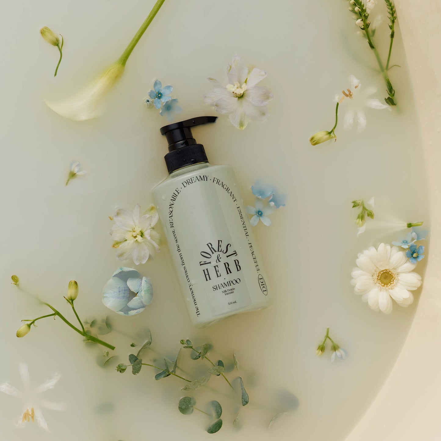 Villem ODID Milk Protein Intensiivne Šampoon kuivadele juustele - Forest Herb 500ml ODID