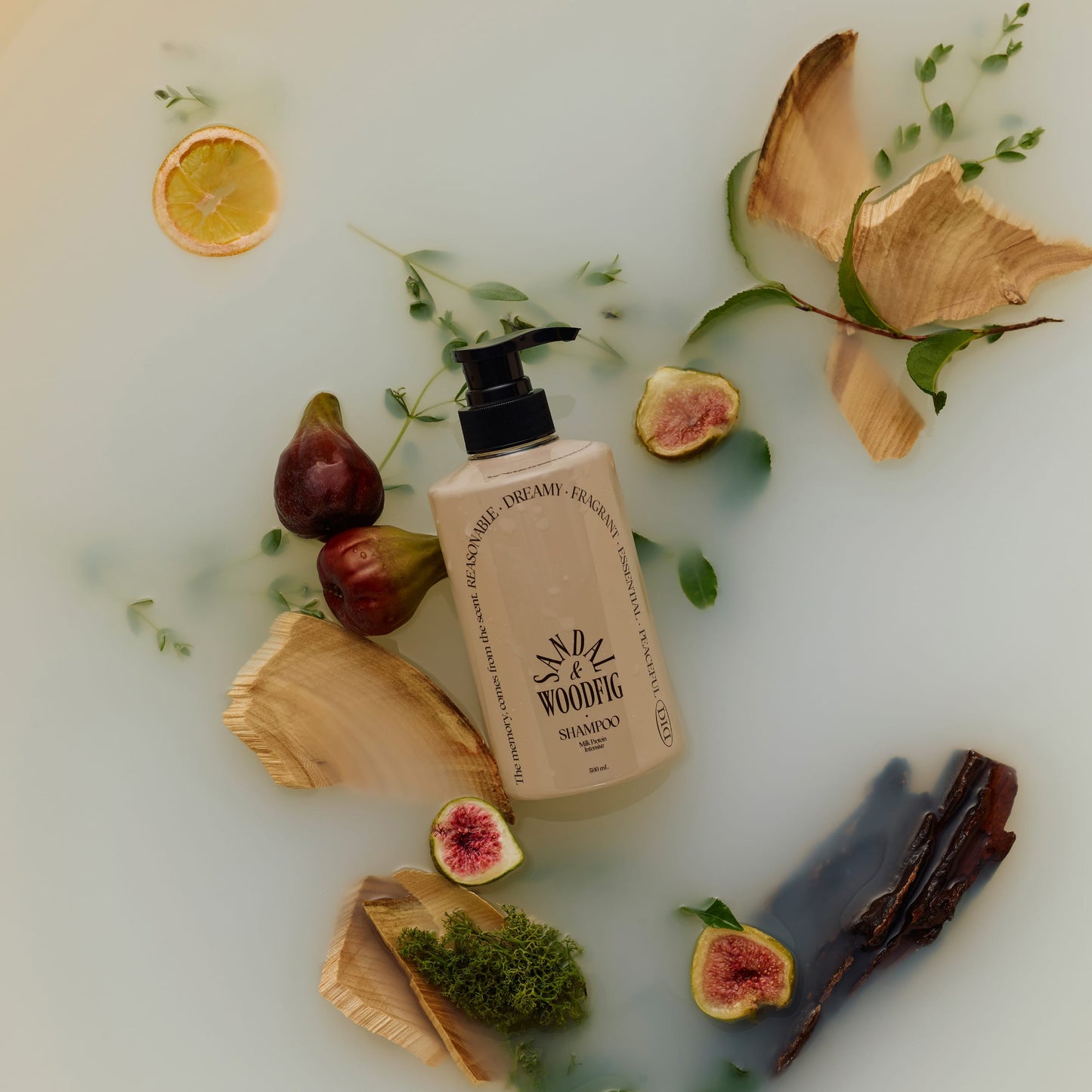 Villem ODID Milk Protein Intensiivne Šampoon kuivadele juustele - Sandalwood Fig 500ml ODID