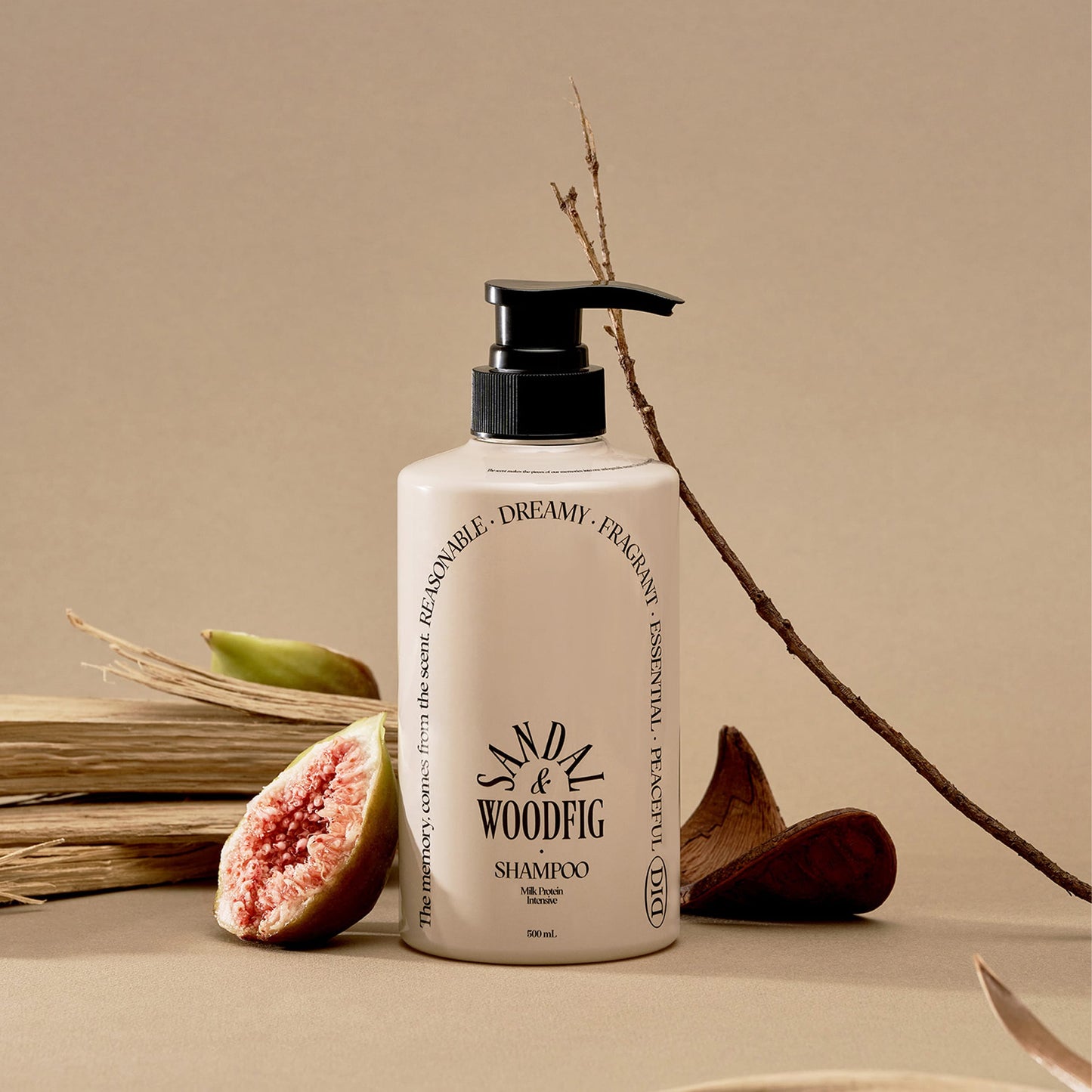 Villem ODID Milk Protein Intensiivne Šampoon kuivadele juustele - Sandalwood Fig 500ml ODID