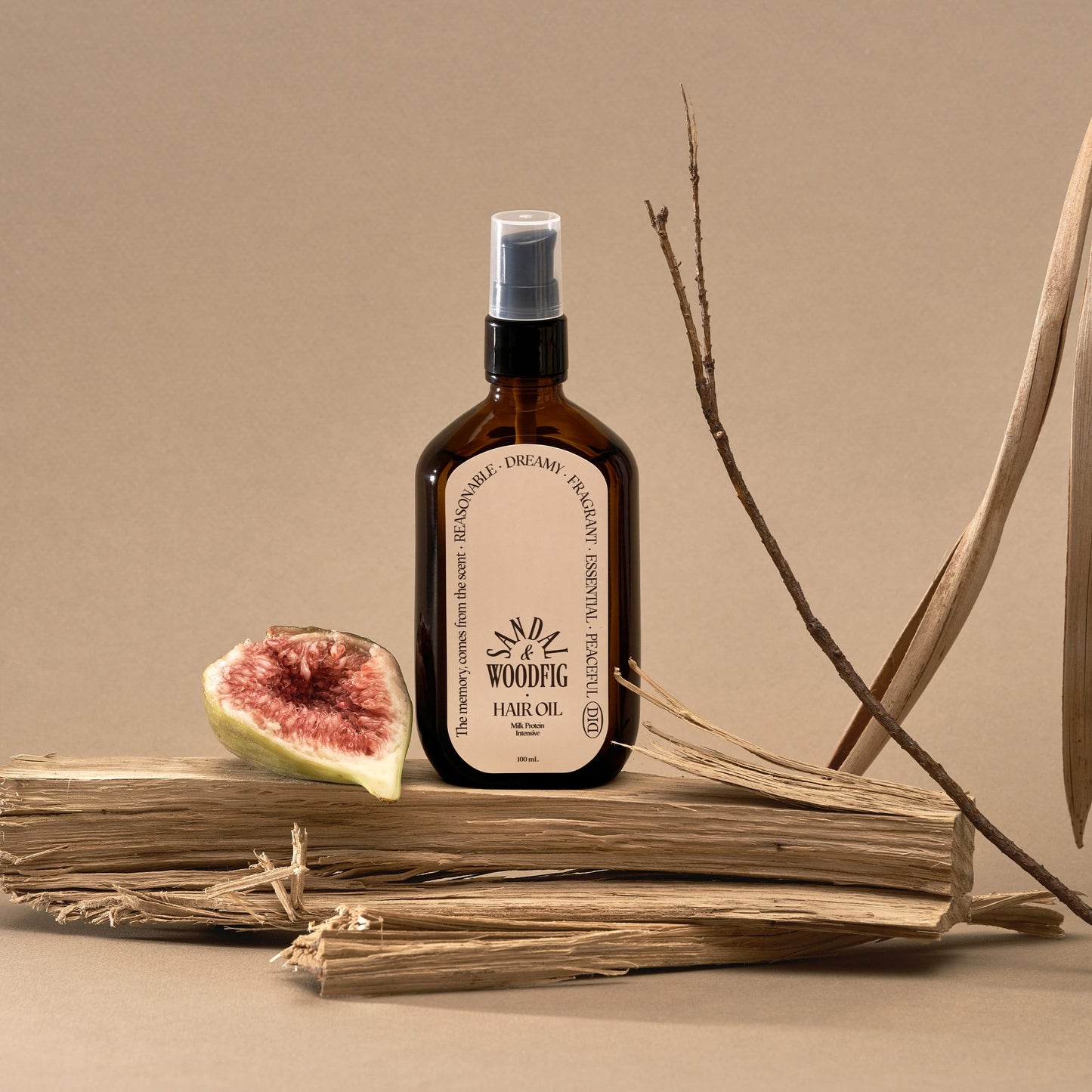 Villem ODID Milk Protein taastav juukseõli SandalwoodFig 100ml ODID
