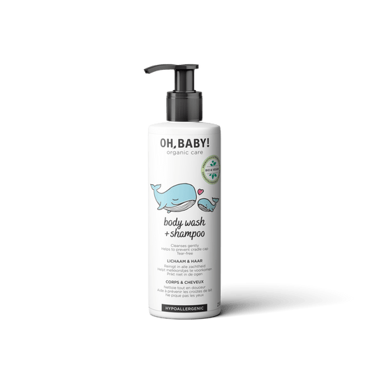 Villem Oh, Baby! Body Wash & Shampoo 250ml I Organic & Vegan Oh, Baby! Organic Care