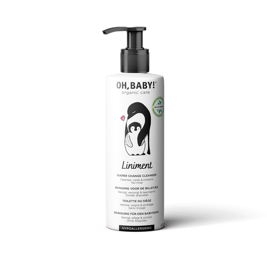 Villem Oh, Baby! Diaper change cleanser 400ml I 2in1 Oh, Baby! Organic Care