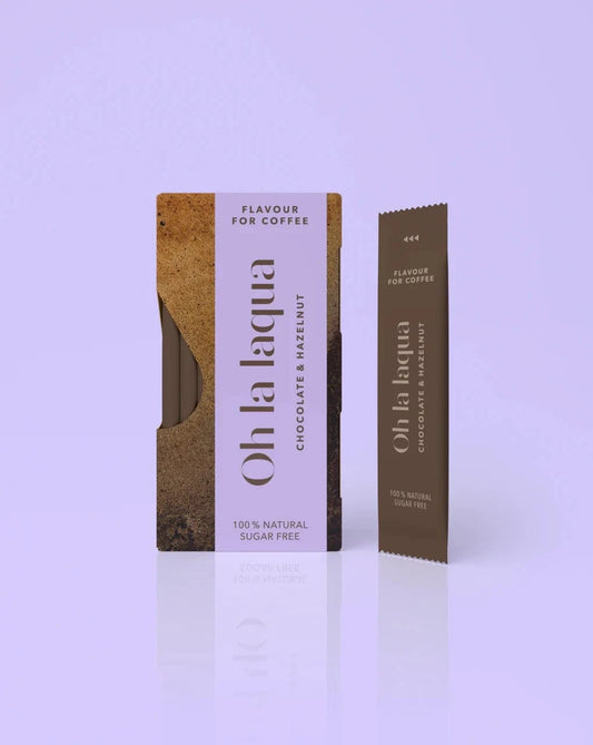 Villem OH LA LAQUA Šokolaadi ja sarapuupähkli maitseessents kohvile 10 tk OH LA LAQUA