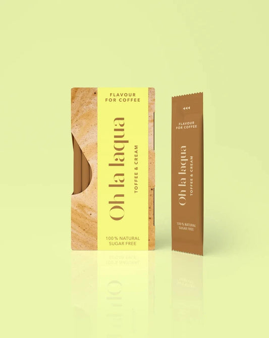 Villem OH LA LAQUA Toffee & Cream maitseessents kohvile 10 tk OH LA LAQUA