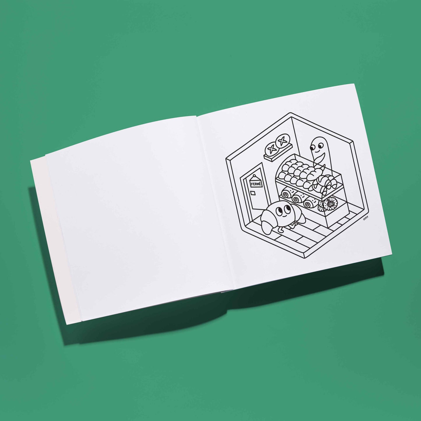 Villem COZY ART COLORING BOOK - PARIS OMY