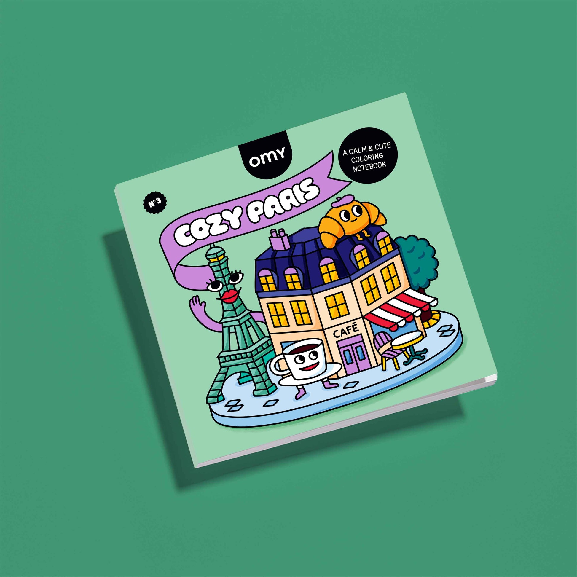 Villem COZY ART COLORING BOOK - PARIS OMY