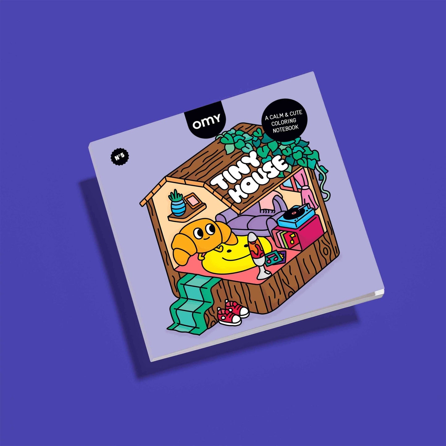 Villem COZY ART COLORING BOOK - TINY HOUSE OMY