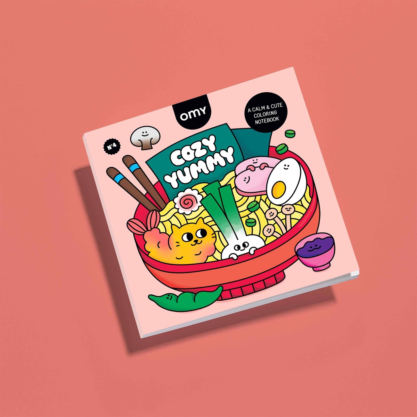 Villem COZY ART COLORING BOOK - YUMMY OMY