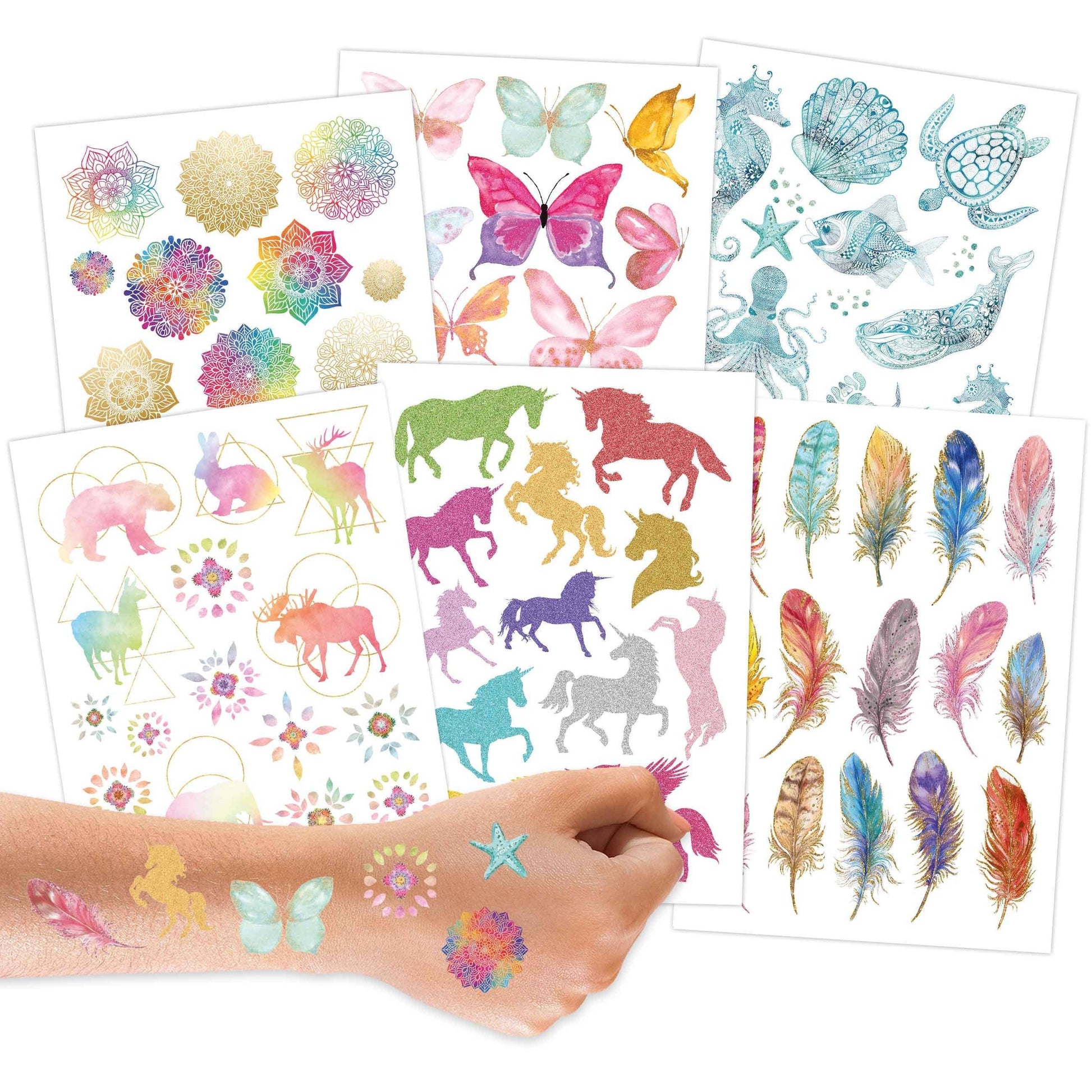 Villem 100 ajutist tätoveeringut – hobused ja mandalad Papierdrachen