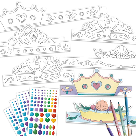 Villem Paberist kroonide meisterdamise loovkomplekt „Müütilised olendid“, 8 tk Papierdrachen