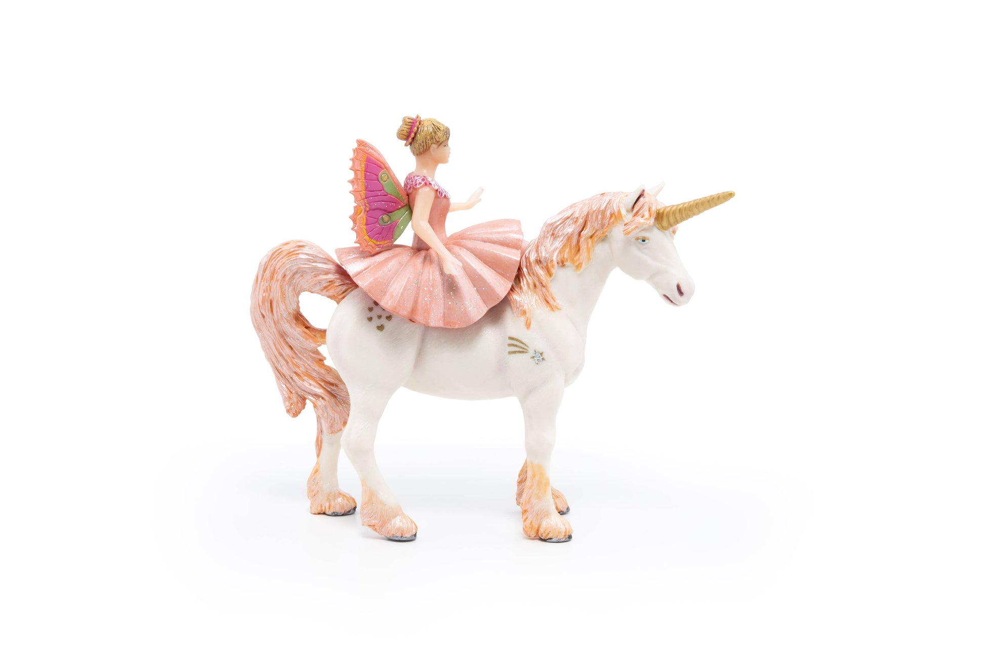 Villem Ballerina figurine on her unicorn Papo