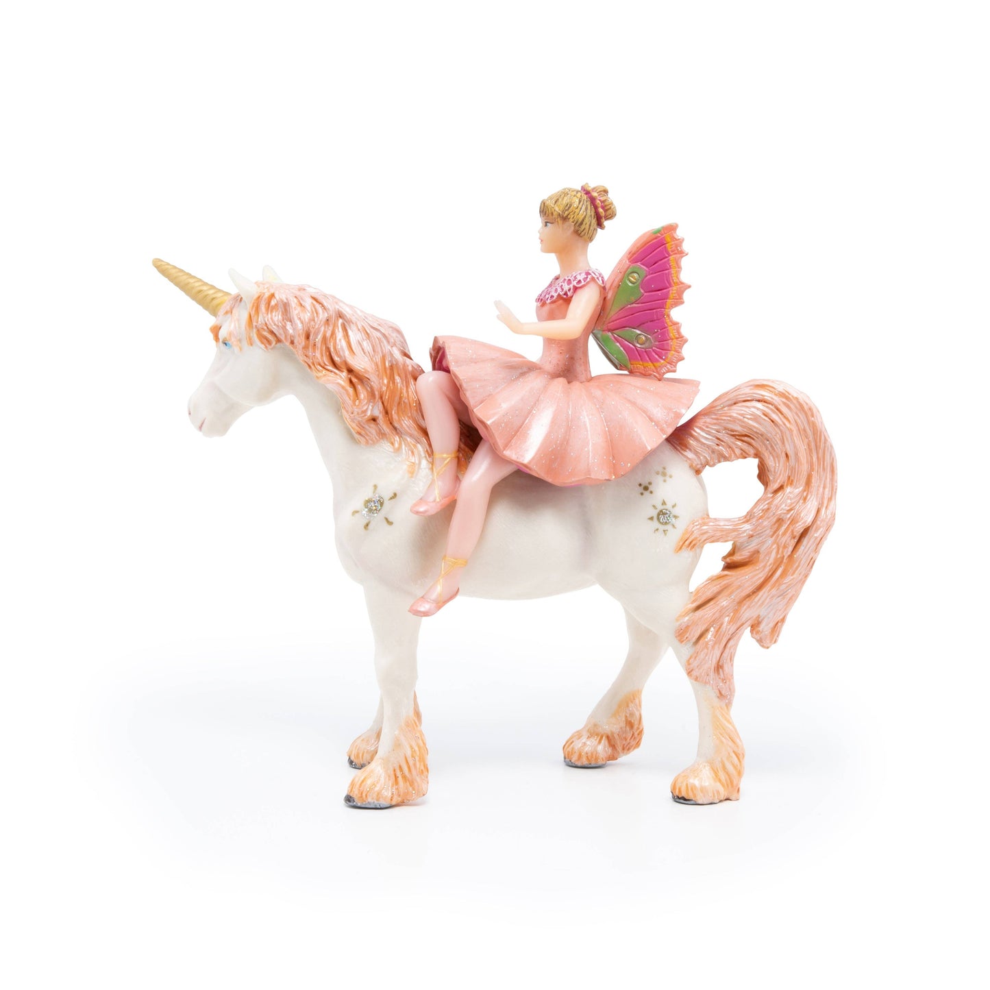 Villem Ballerina figurine on her unicorn Papo