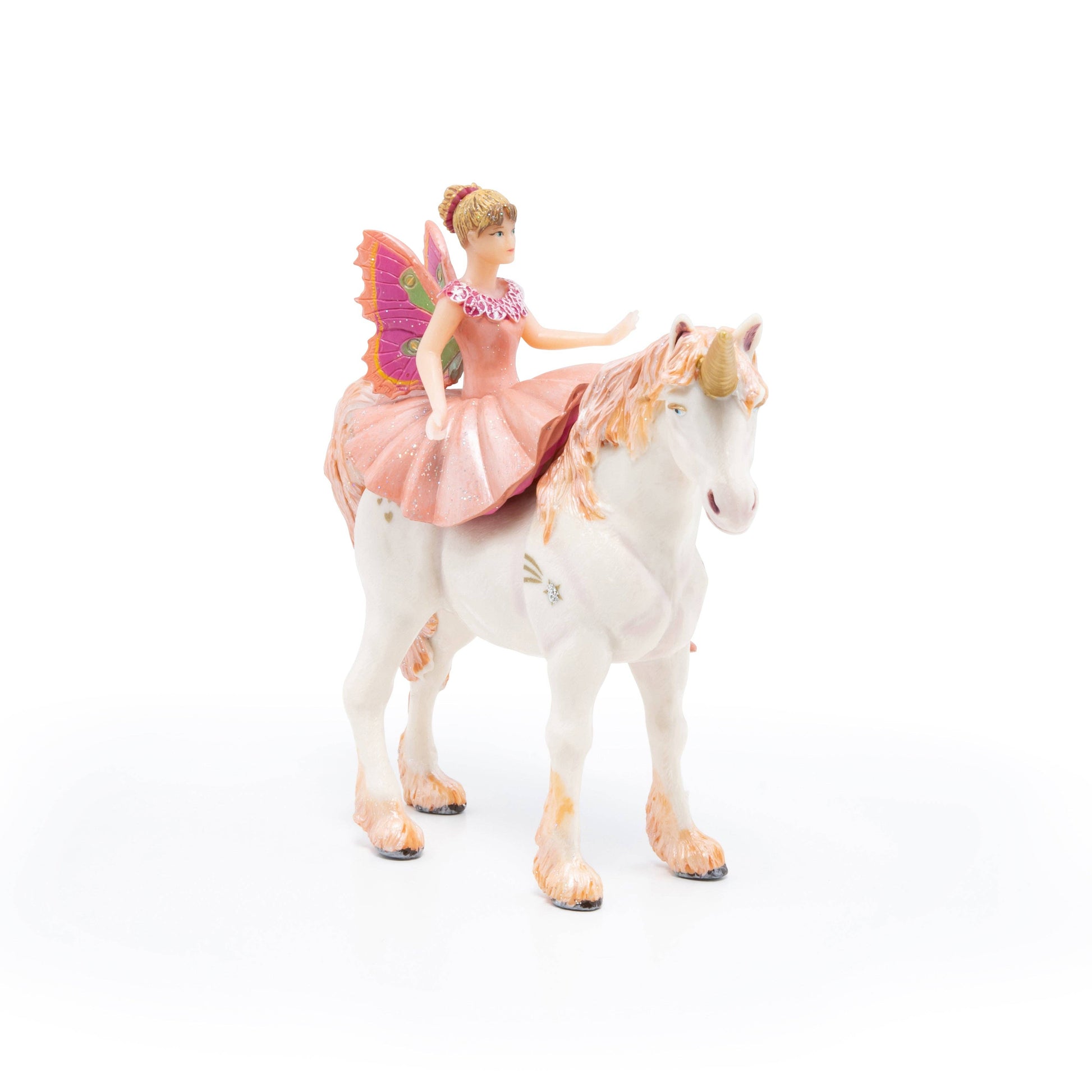Villem Ballerina figurine on her unicorn Papo