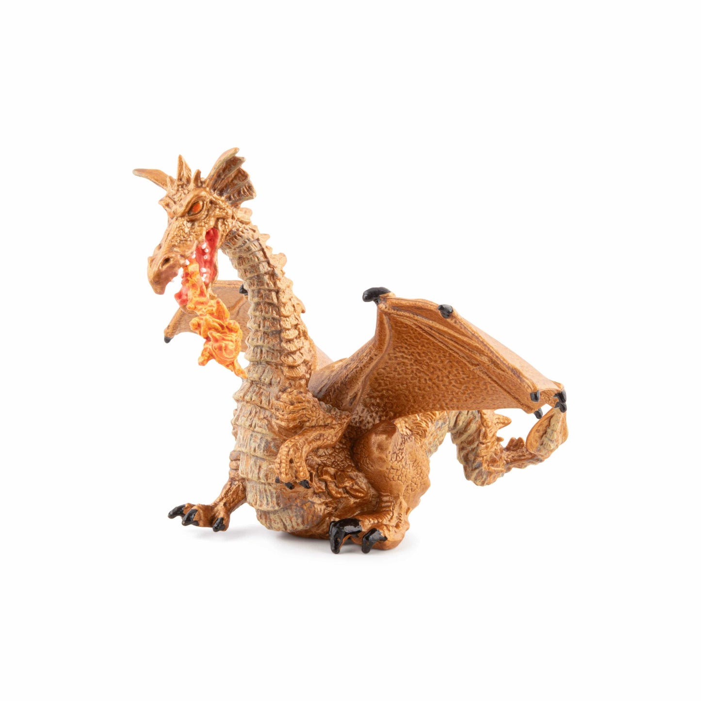 Villem Gold dragon figurine with flame Papo