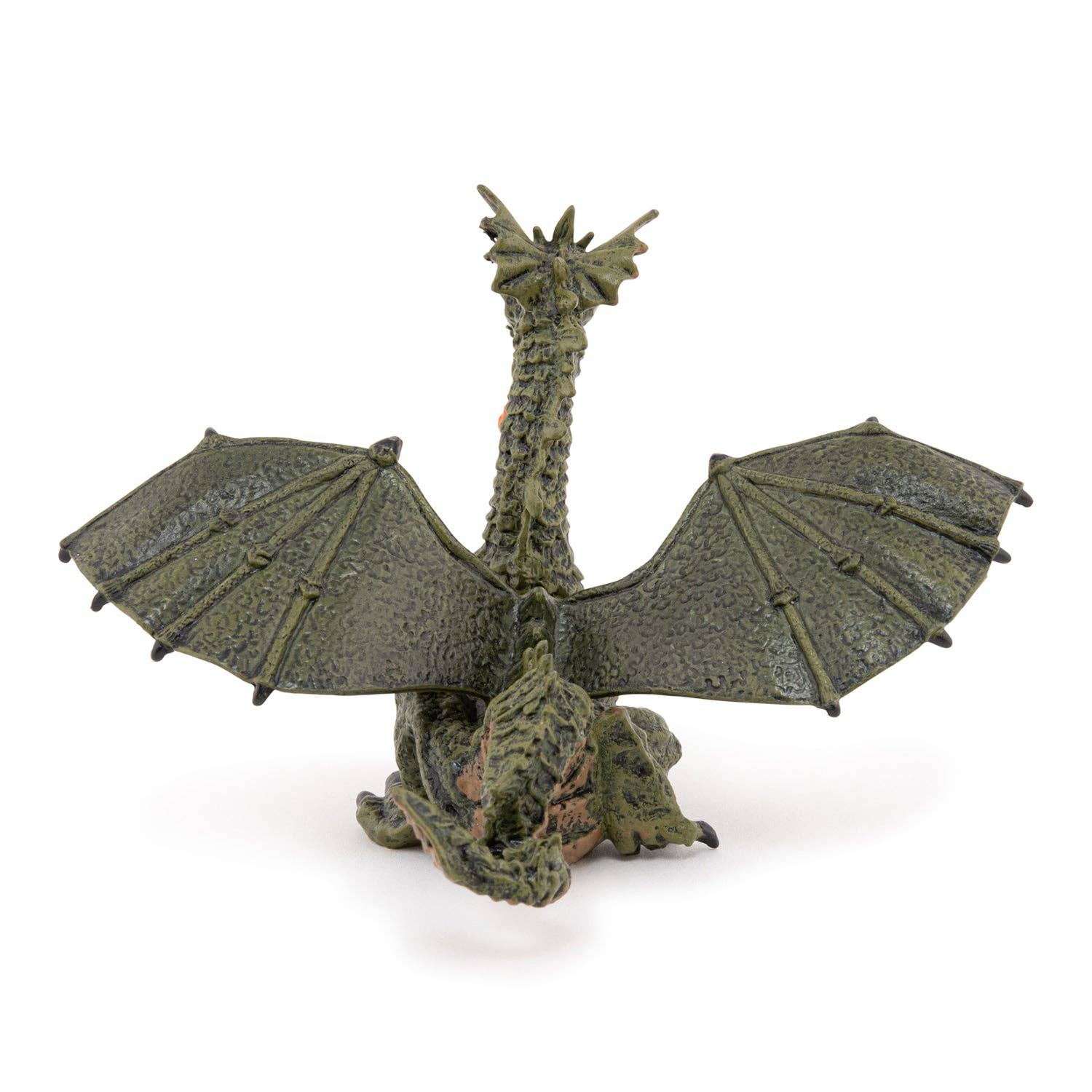 Villem Green winged dragon figurine with flame Papo