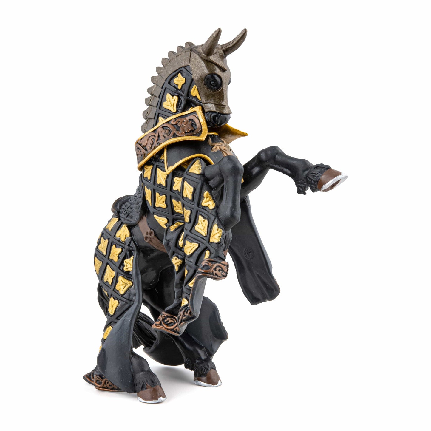 Villem Horse figurine of the Master-at-Arms, crest: bull Papo