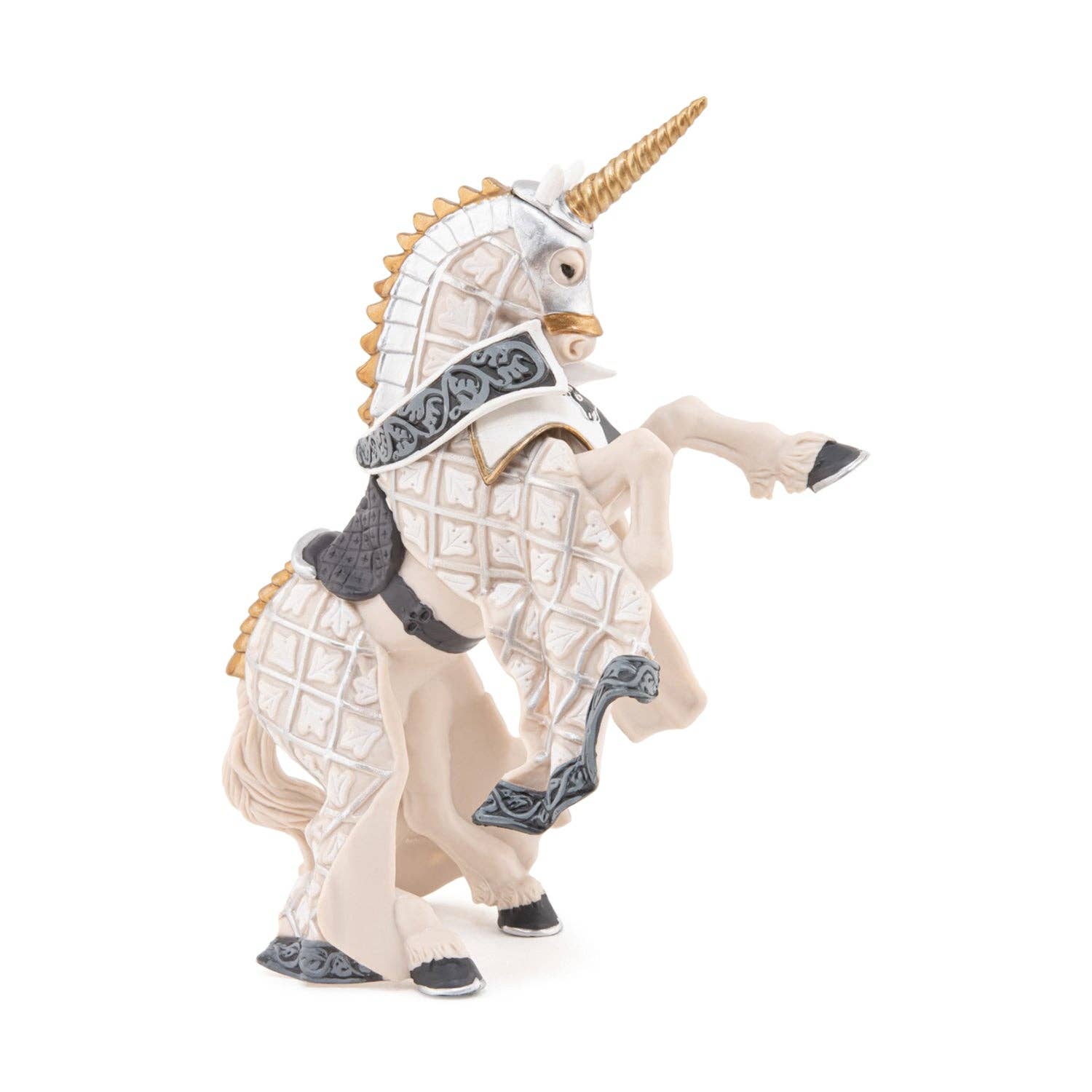 Villem Horse Figurine of the Master of Arms, Unicorn Crest Papo