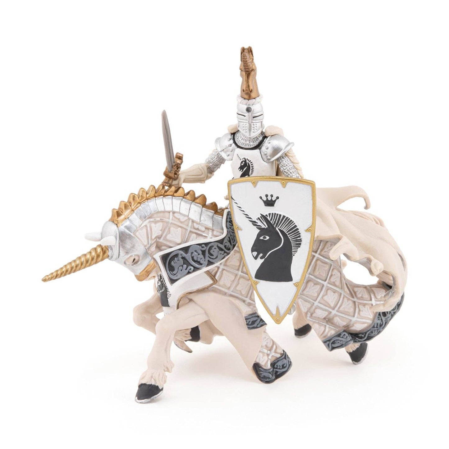 Villem Master of Arms Figurine — Unicorn Crest Papo
