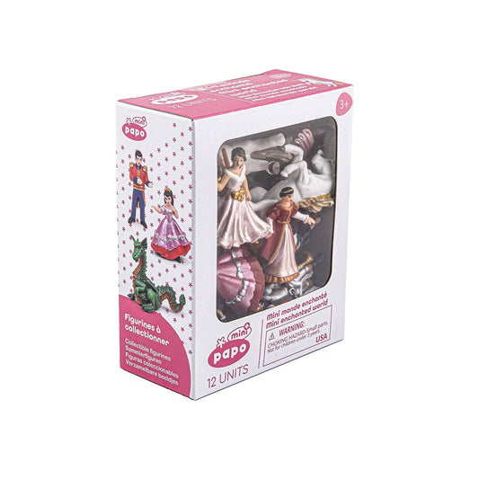 Villem Mini Plus Enchanted World Figurines, 12 Pieces Papo