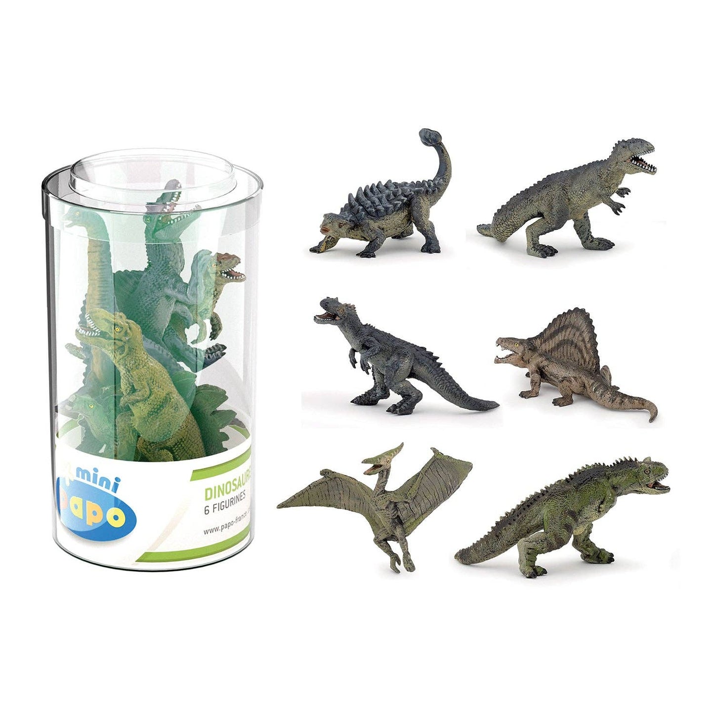Villem PAPO Mini PLUS dinosaurused 6tk Papo
