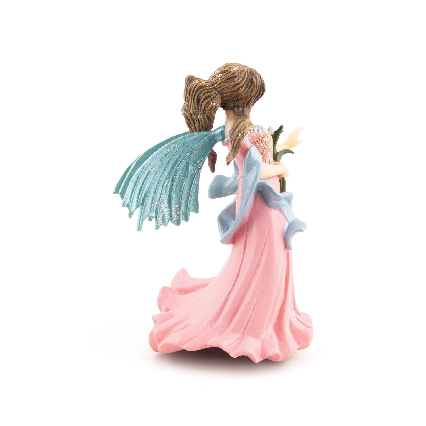 Villem Pink Elf Figurine with Lily Papo