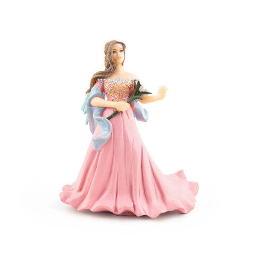 Villem Pink Elf Figurine with Lily Papo
