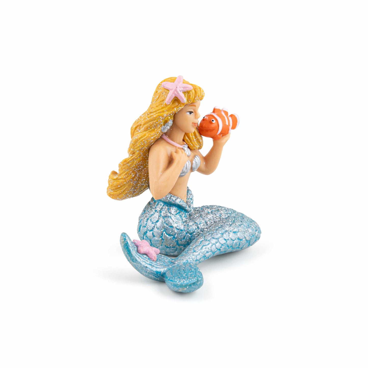 Villem Silver Mermaid Figurine Papo