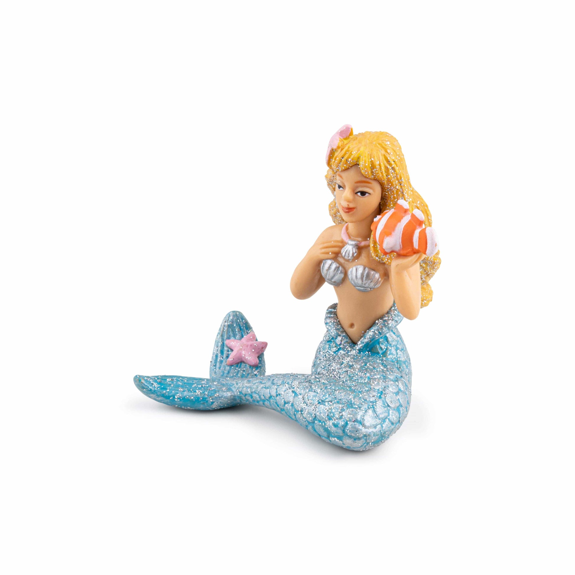 Villem Silver Mermaid Figurine Papo