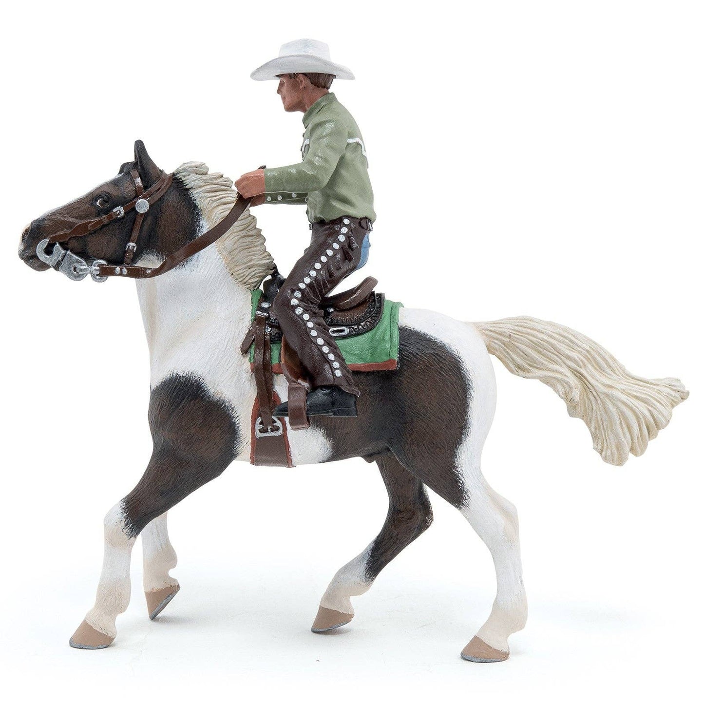Villem Western Horse and Rider Figurine Papo
