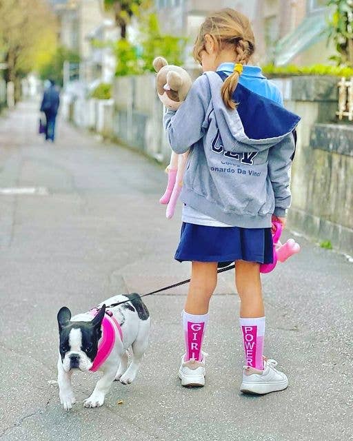 Villem Pehmed laste spordisokid GIRL POWER PINK 29/34 PEGADA SOCKS