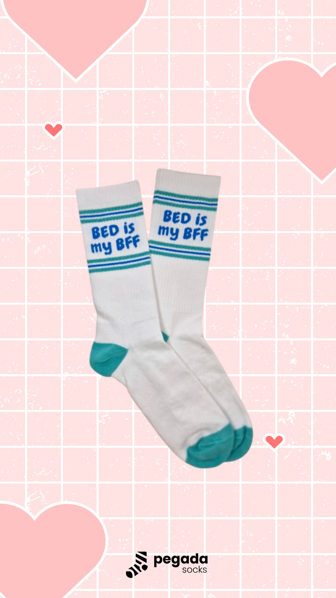 Villem Pehmed spordisokid BED BFF PEGADA SOCKS