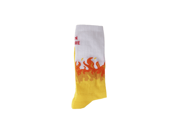 Villem Pehmed spordisokid ON FIRE PEGADA SOCKS