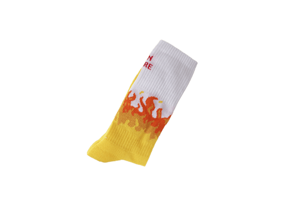 Villem Pehmed spordisokid ON FIRE PEGADA SOCKS