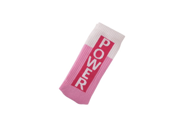 Villem Pehmed spordisokid PINK GIRL POWER PEGADA SOCKS