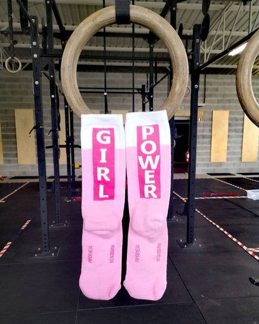 Villem Pehmed spordisokid PINK GIRL POWER PEGADA SOCKS