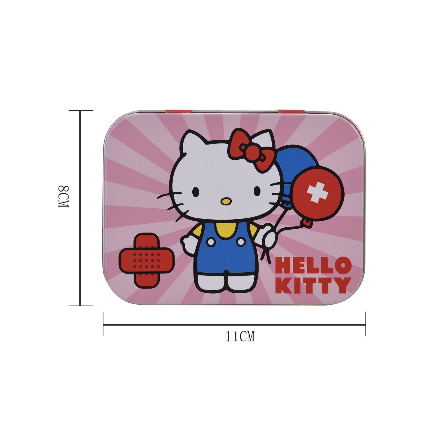 Villem Hello Kitty plaastrid- karbis 24 tk POLYFLAME