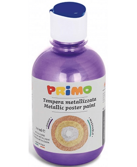 Villem PRIMO guaššvärv lilla metallik 300ml PRIMO