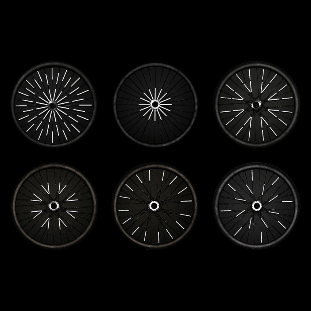 Villem 360° pikad retropeegeldavad kodarahelkurid 12 tk  Fluorescent RAINETTE