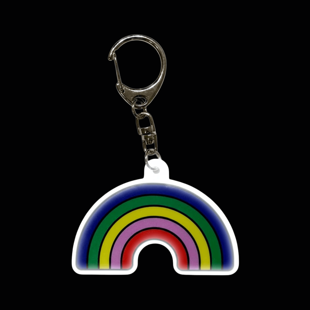 Villem Reflective keychain for bag: Arc-en -ciel / Reflective keychain for bag RAINETTE