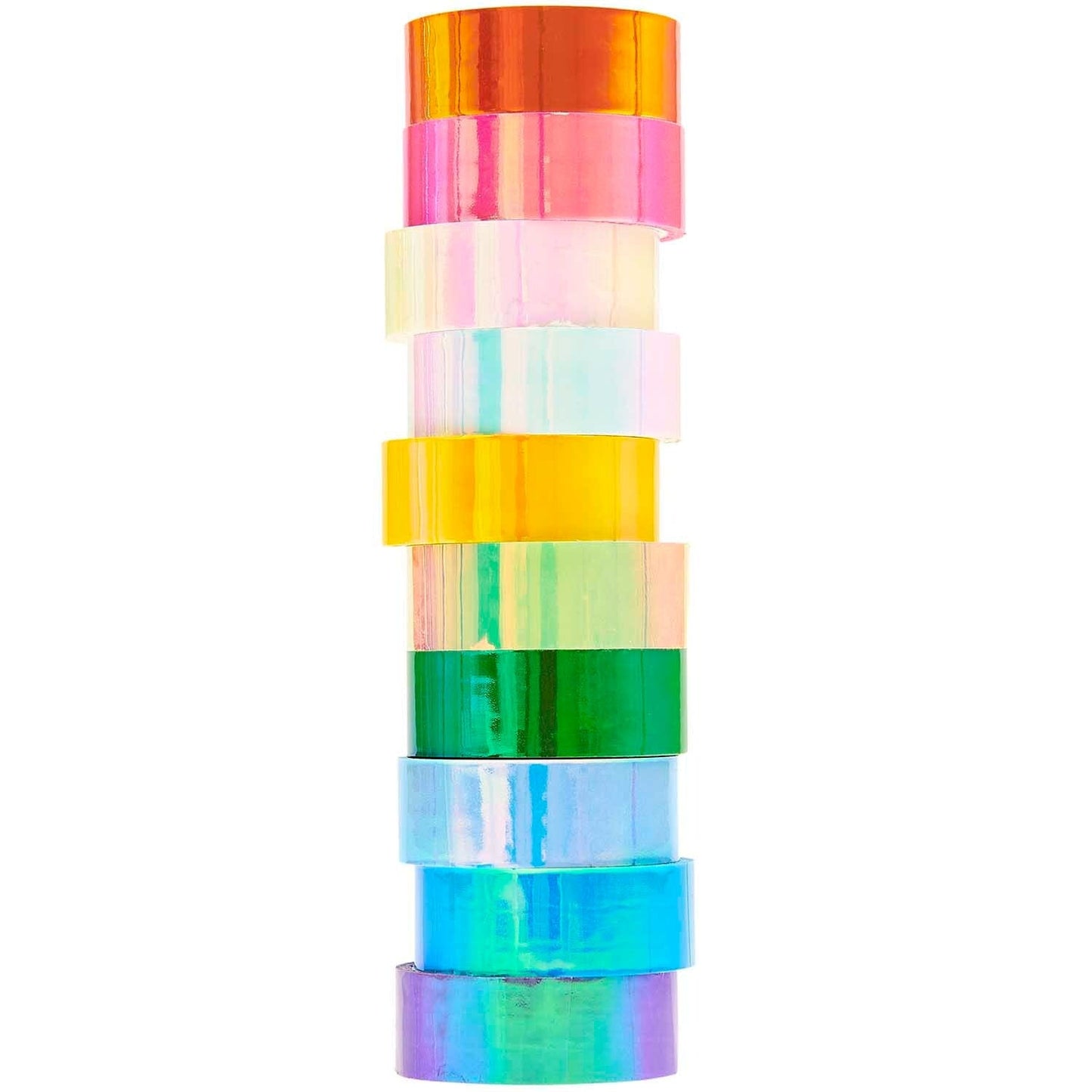 Villem Dekoratiivne washi-teipide komplekt Futschikato – iriseeruv, 10 tk Rico Design