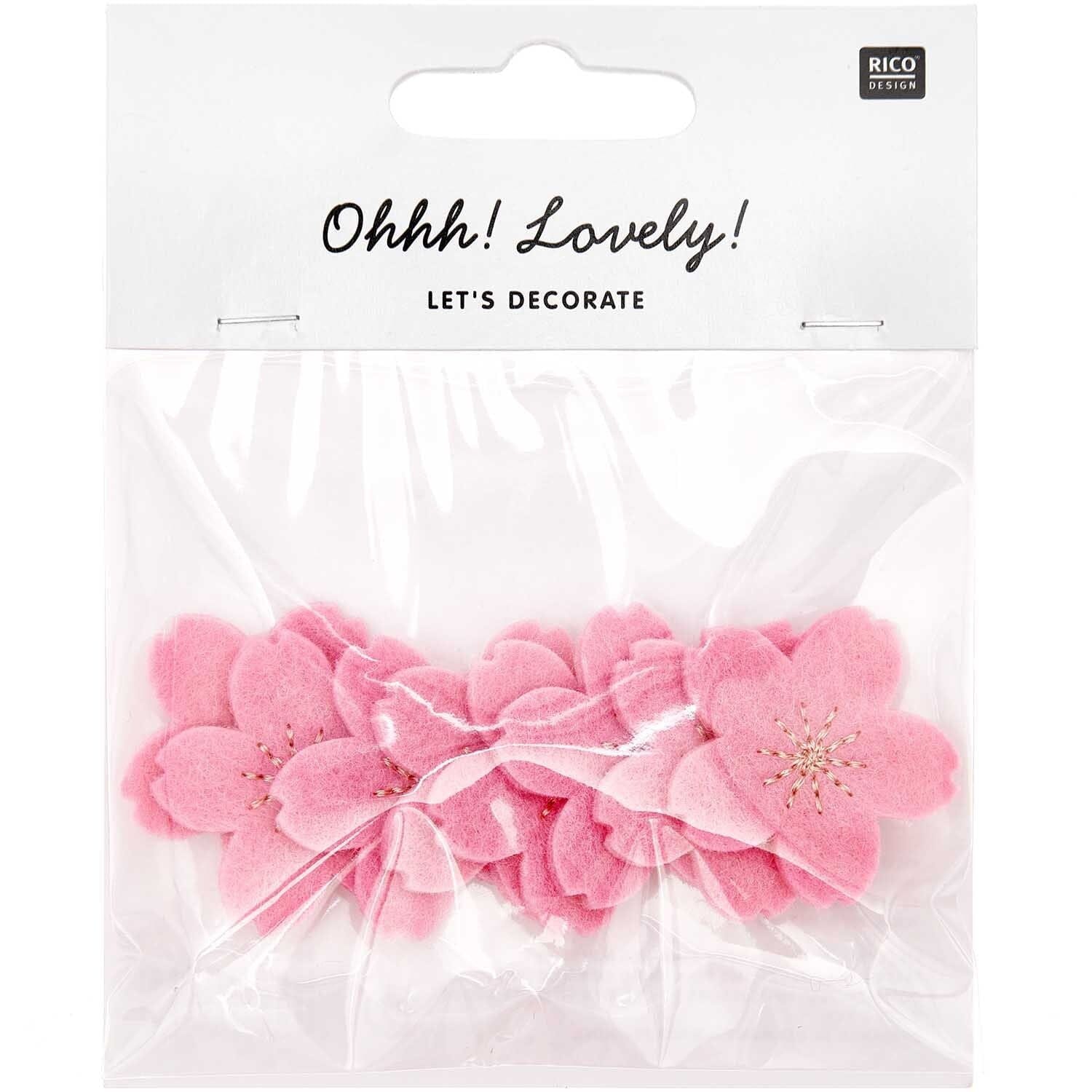 Villem Dekoratiivsed vildist kirsiõied Ohhh! Lovely! – 8 tk Rico Design