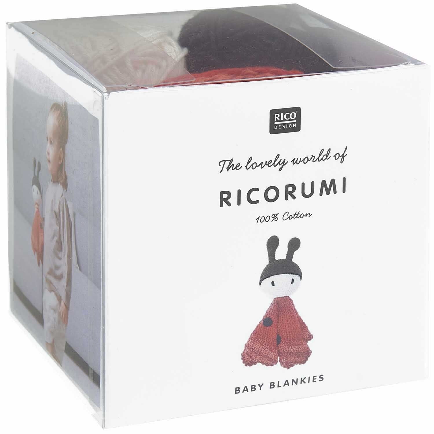 Villem Heegeldamise loovkomplekt Baby Blankie – Lepatriinu Rico Design