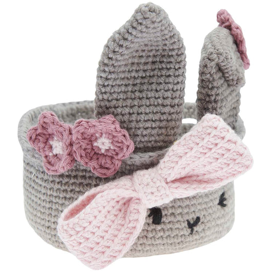 Villem Heegeldamise loovkomplekt Ricorumi Lihavõttekorv - Hall Rico Design